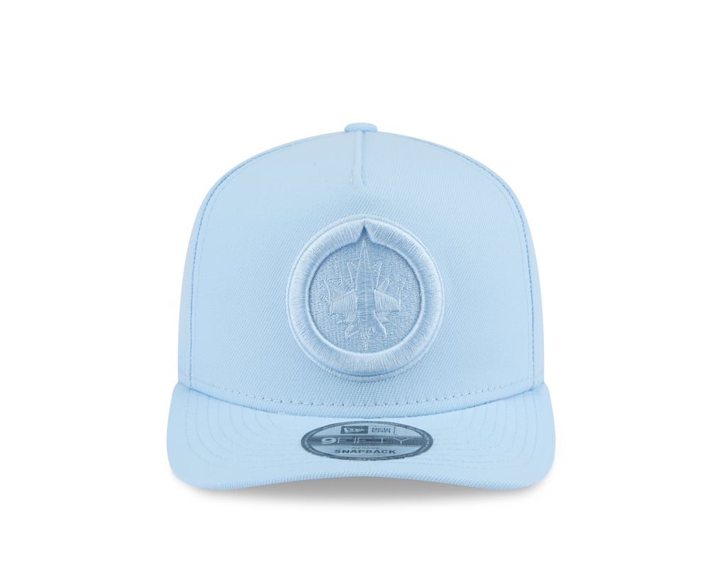Casquette ajustable 9FIFTY ton sur ton bleu clair des Jets de Winnipeg de New Era pour homme
